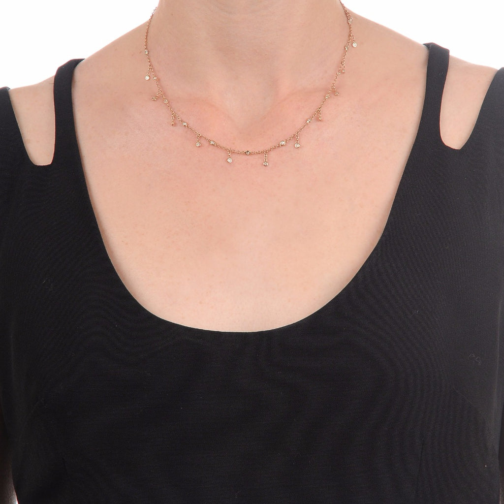 Diamond Shaker Necklace