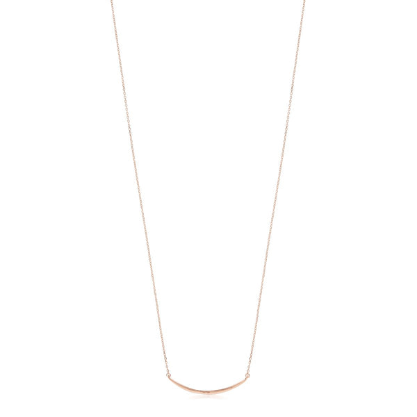 Large Pave Curve Necklace