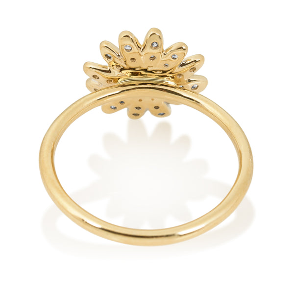 Daisy Diamond Stacking Ring