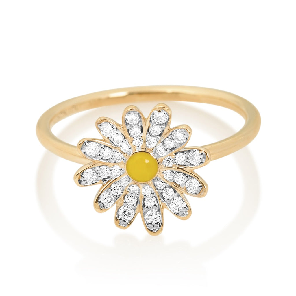 Daisy Diamond Stacking Ring