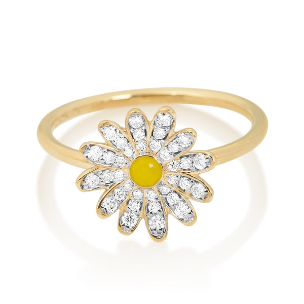 Daisy Diamond Stacking Ring