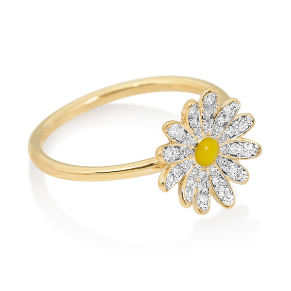Daisy Diamond Stacking Ring