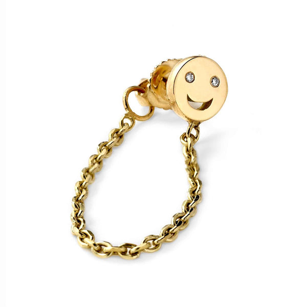 Happy Chain Earring