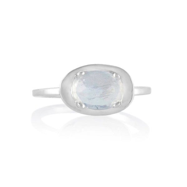 Green Amethyst Classic Amulet Ring