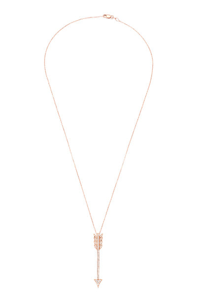 14k Gold Arrow Necklace