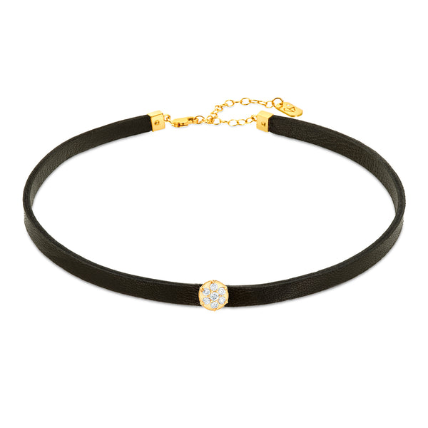 14k Gold Crown Hyde Choker