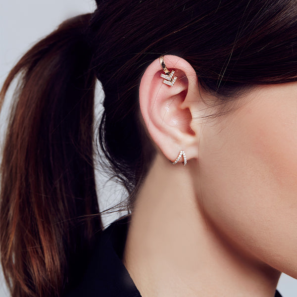 Chevron Ear Cuff