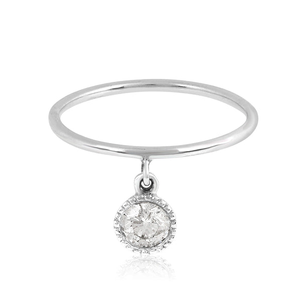 Diamond Charm Ring
