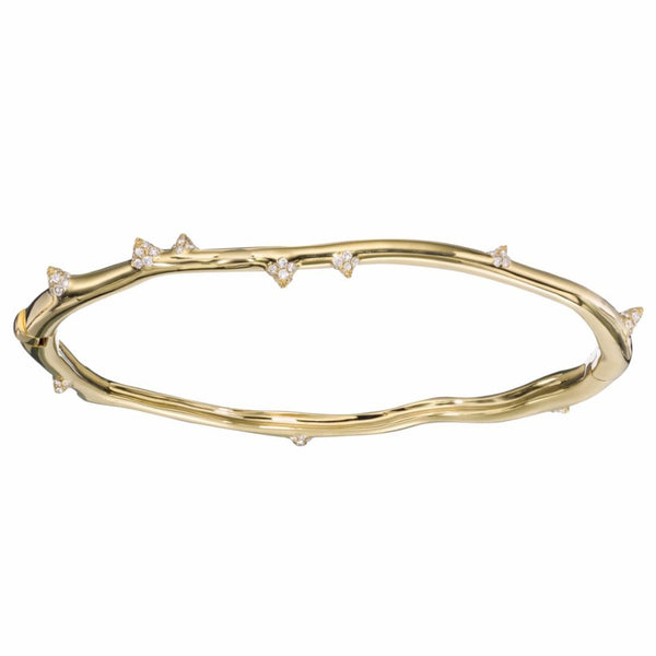 Diamond Thorn Bangle