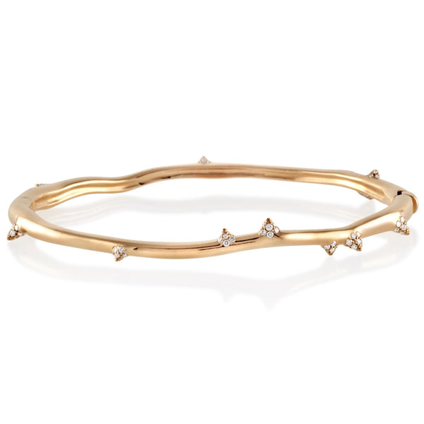 Diamond Thorn Bangle