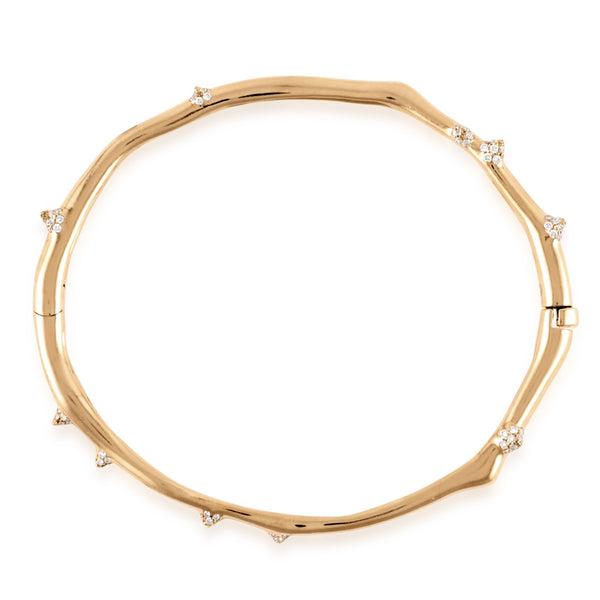 Diamond Thorn Bangle