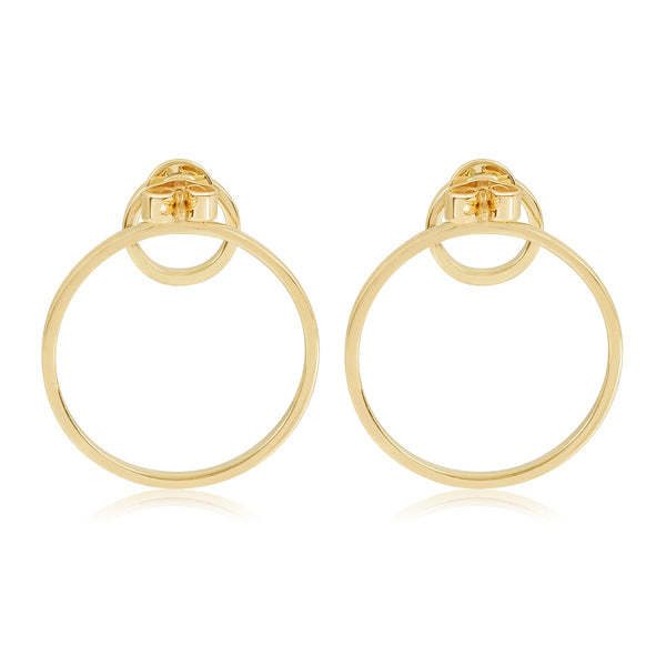 Diamond Halo Ear Jackets