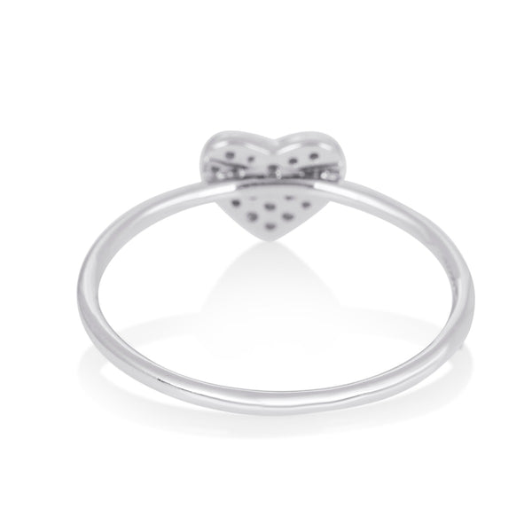 Diamond Heart Ring