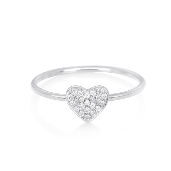 Diamond Heart Ring