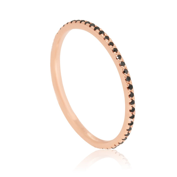 Black Diamond Eternity Ring