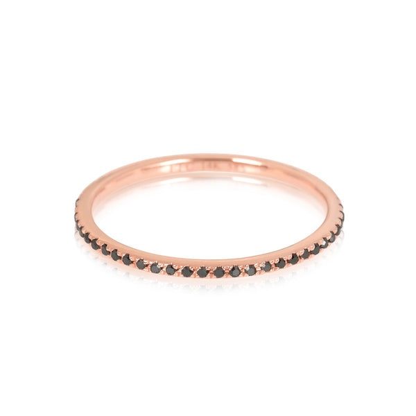 Black Diamond Eternity Ring