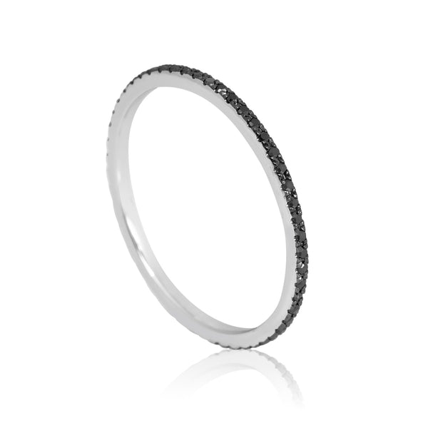 Black Diamond Eternity Ring