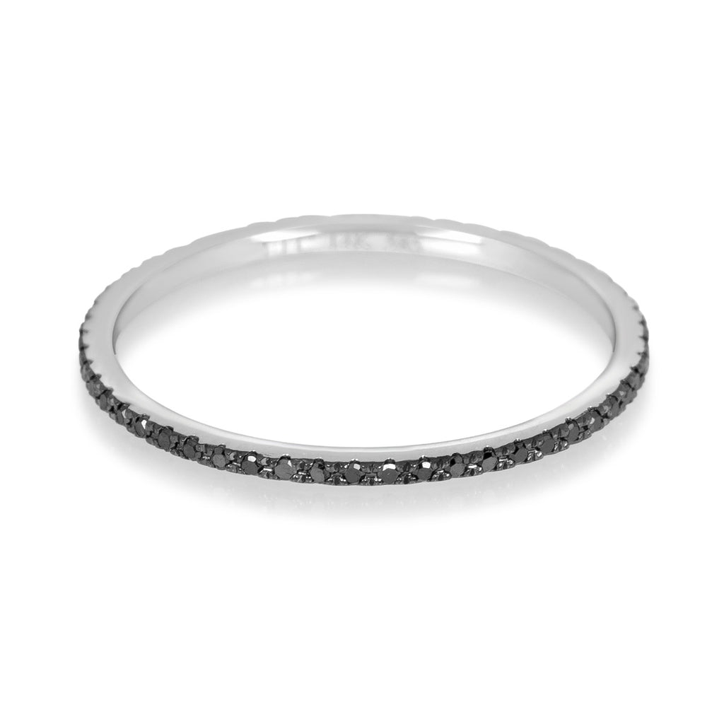 Black Diamond Eternity Ring