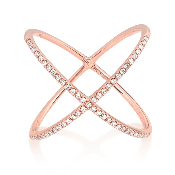 Diamond X Ring