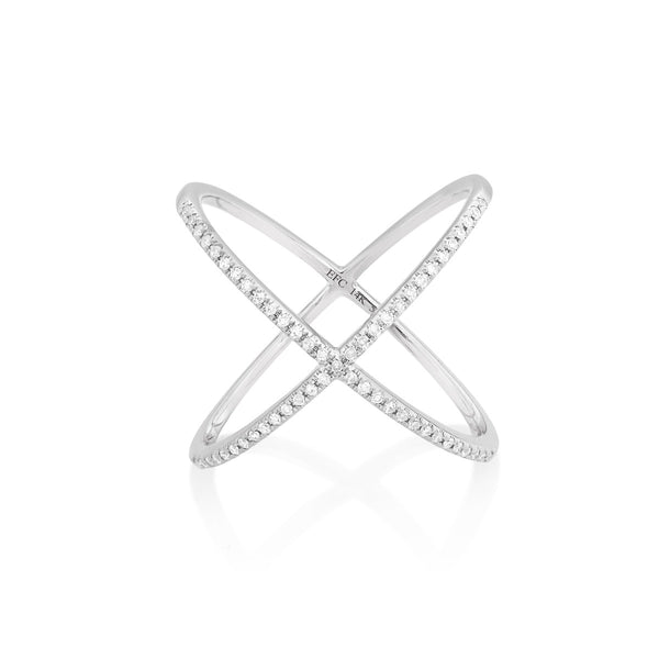 Diamond X Ring