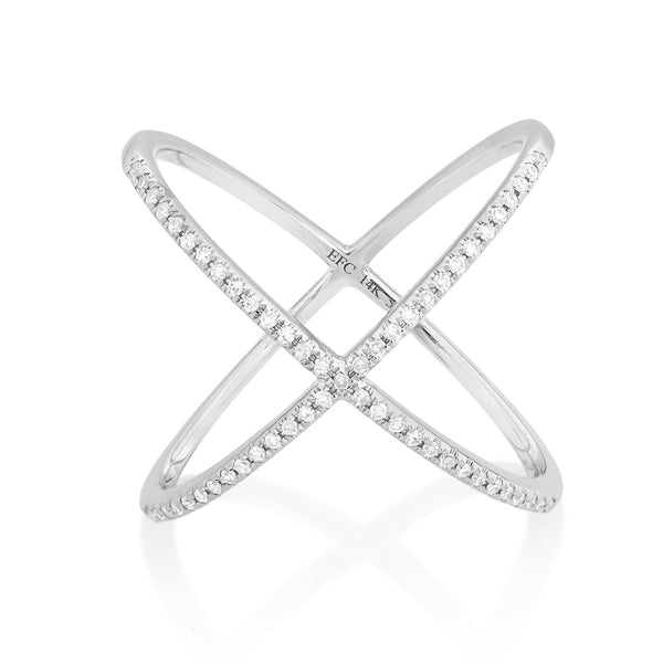 Diamond X Ring