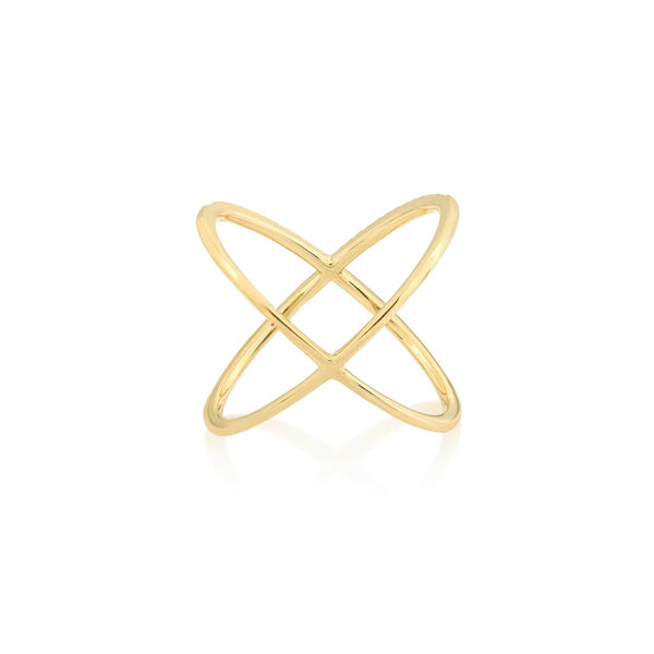 Diamond X Ring