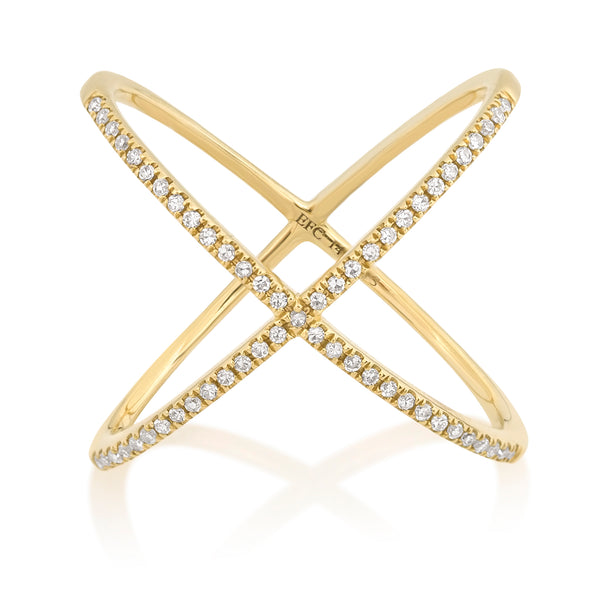 Diamond X Ring