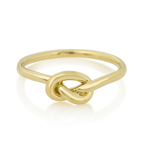 18k Gold Love Knot Ring