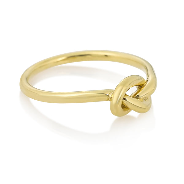 18k Gold Love Knot Ring