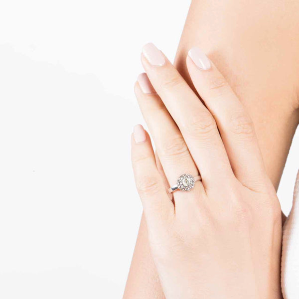 Grace Rose Cut Diamond Ring