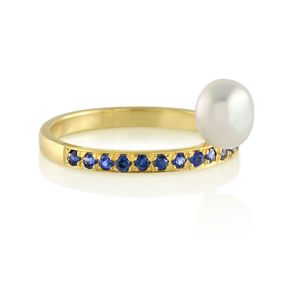 Keshee Sapphire Midi Ring