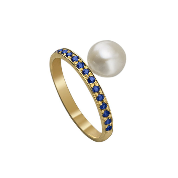 Keshee Sapphire Midi Ring