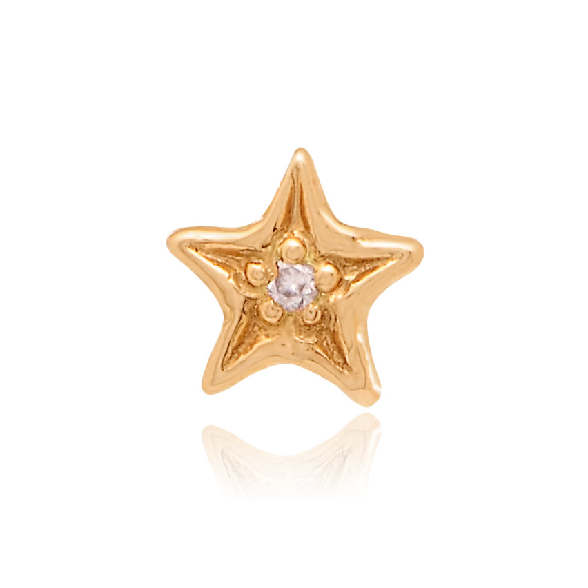 Diamond Starburst Stud