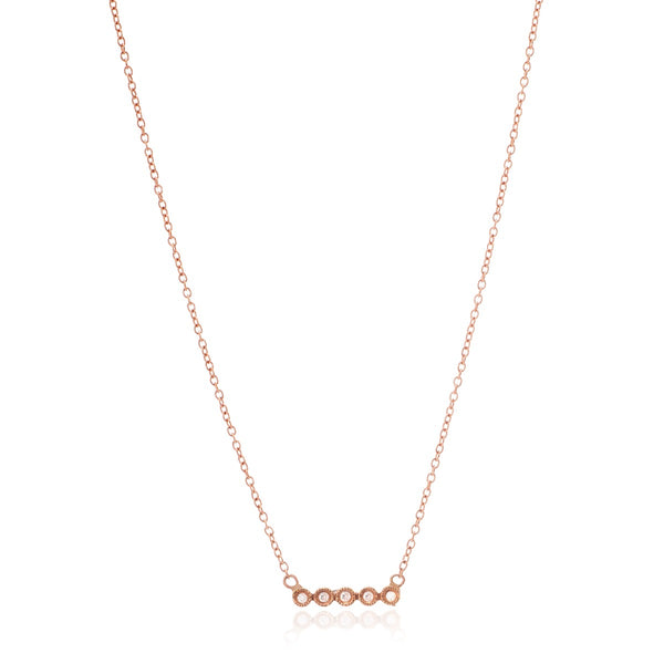 Diamond Bezel Necklace