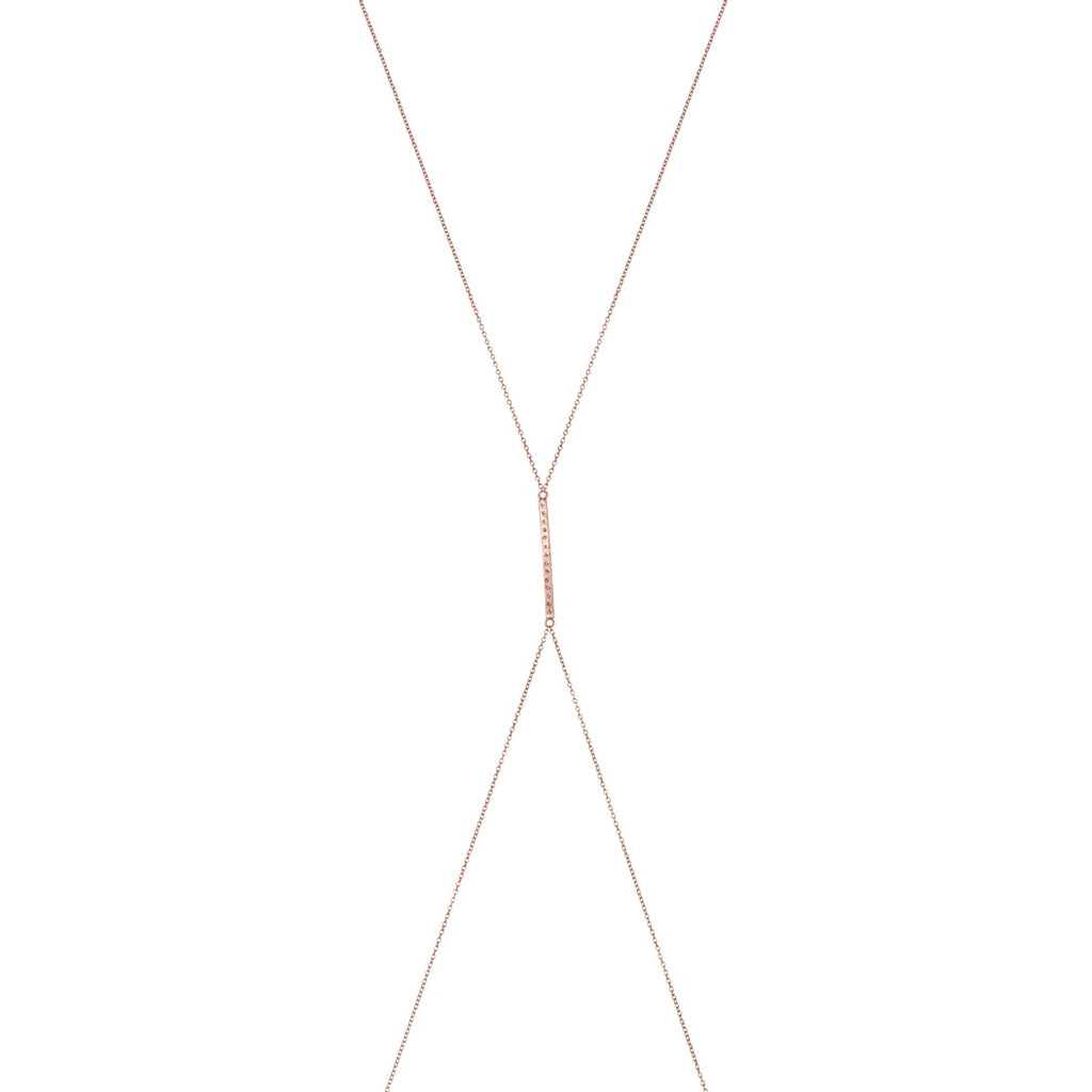 Diamond Bar Body Chain