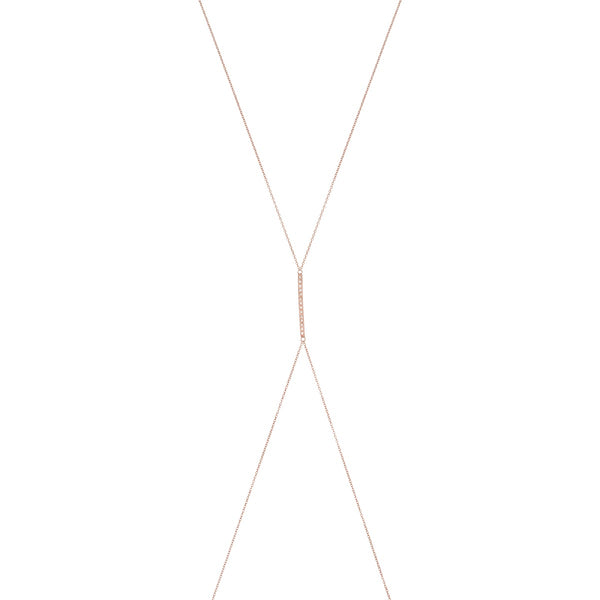 Diamond Bar Body Chain