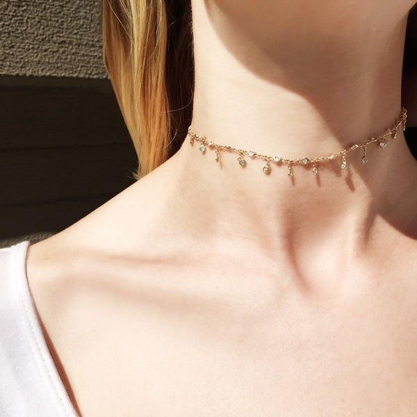 Diamond Shaker Necklace