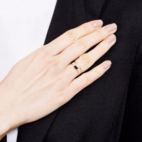Diamond Accent Cuff Ring