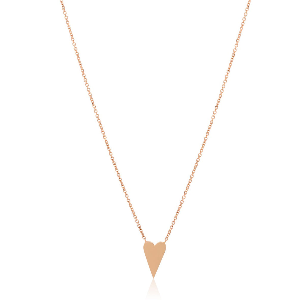 Diamond Dipped Heart Necklace