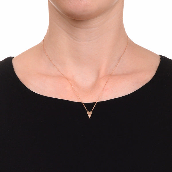 Diamond Dipped Heart Necklace