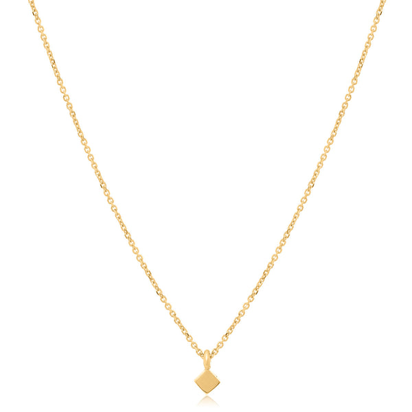 Diamond Square Necklace