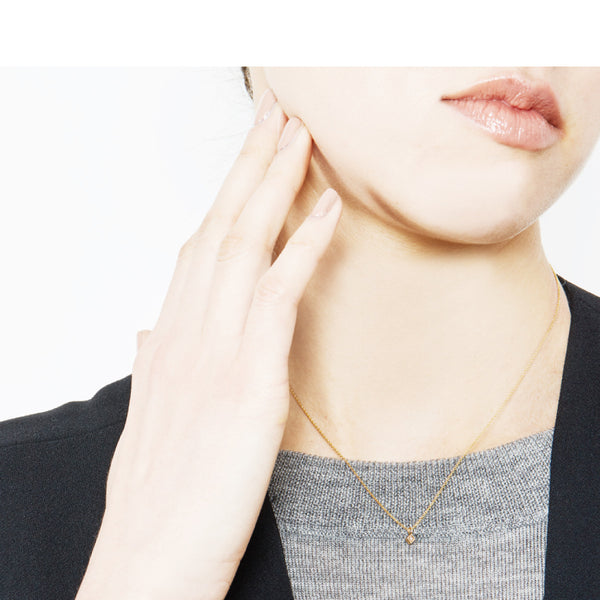 Diamond Square Necklace