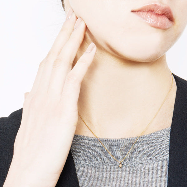 Diamond Square Necklace