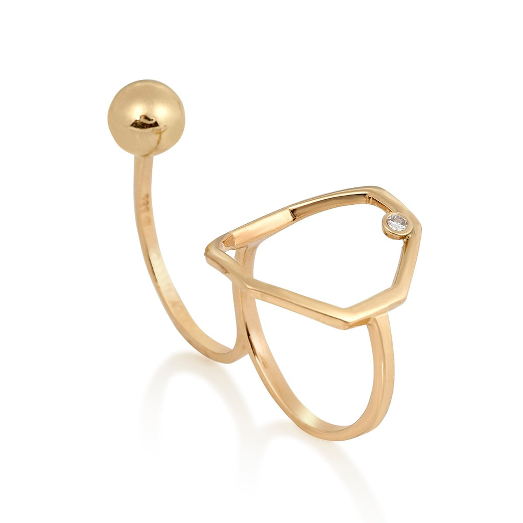Honeycomb Double Ring Redefined