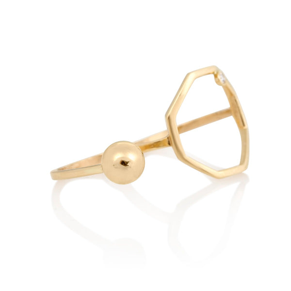Honeycomb Double Ring Redefined