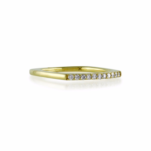 Diamond Squared Ring