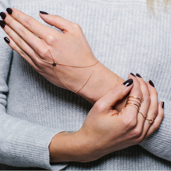 Diamond Circle Ring