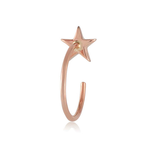 Diamond Star Open Hoop