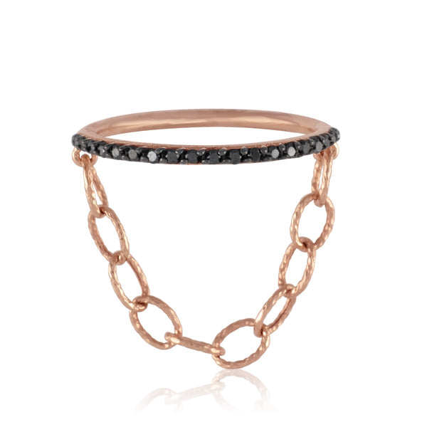 Diamond Triangle Ring