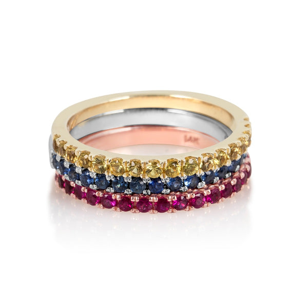 Blue Sapphire Band